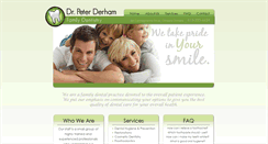 Desktop Screenshot of drderhamdental.com